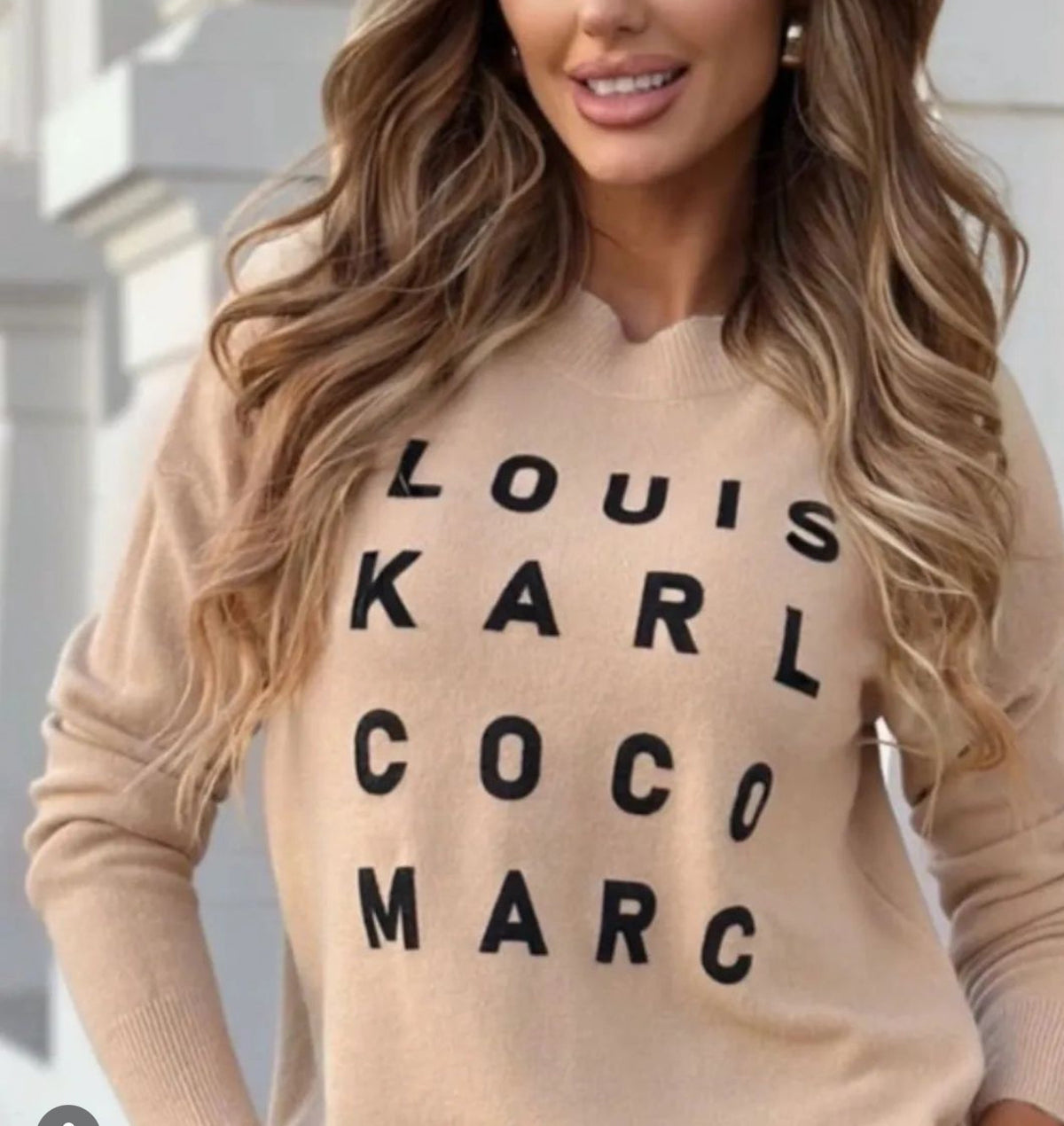 THE LOUIS JUMPER BEIGE