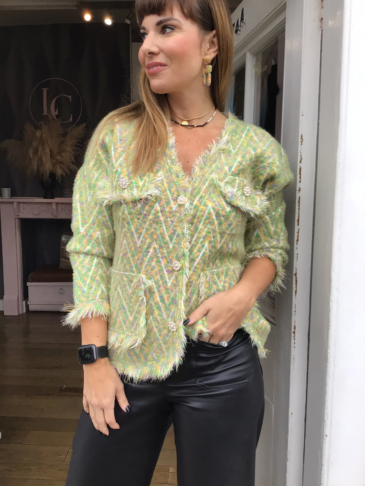 CC Cardigan green