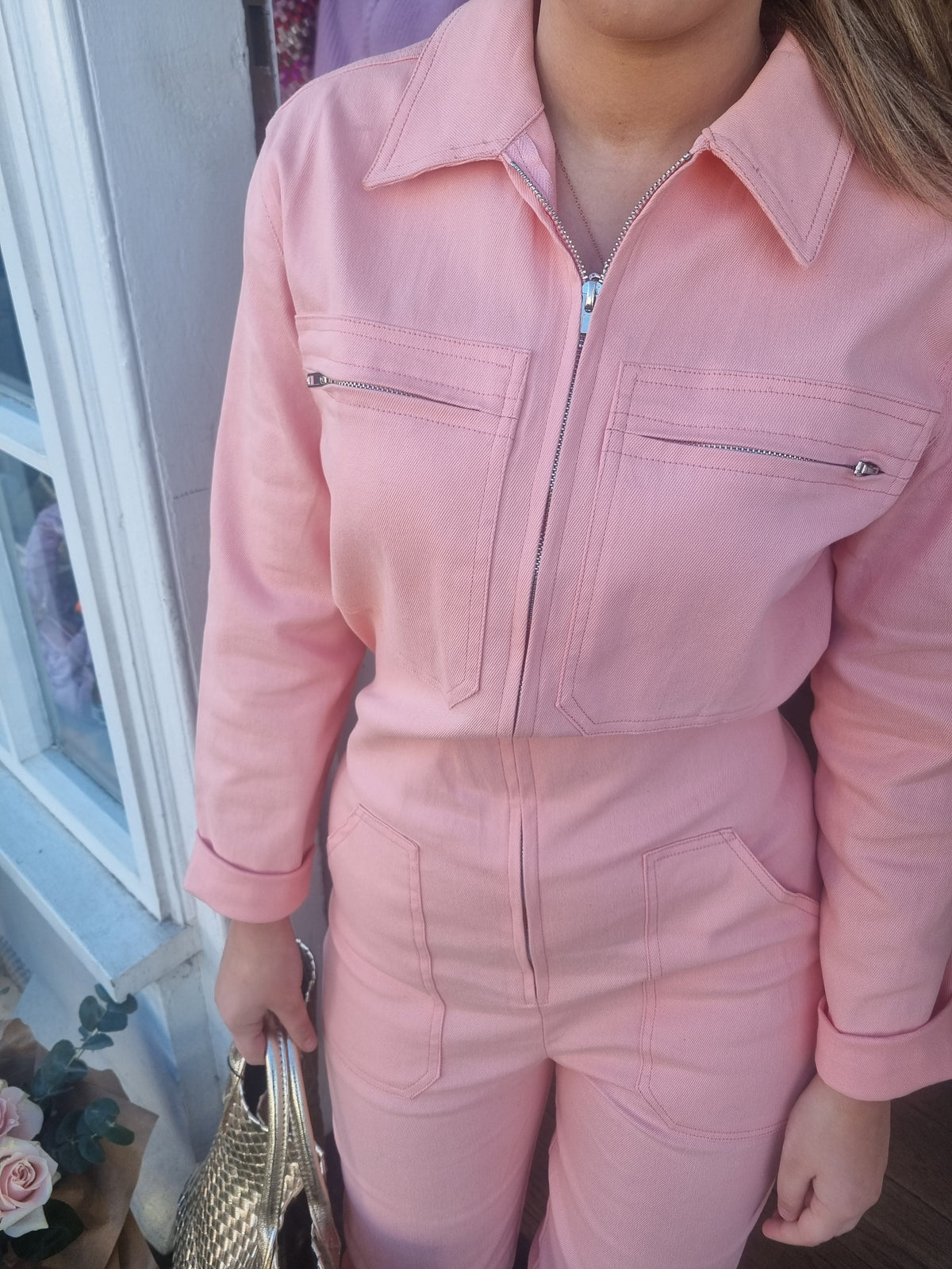 THE BABS PINK JUMPSUIT