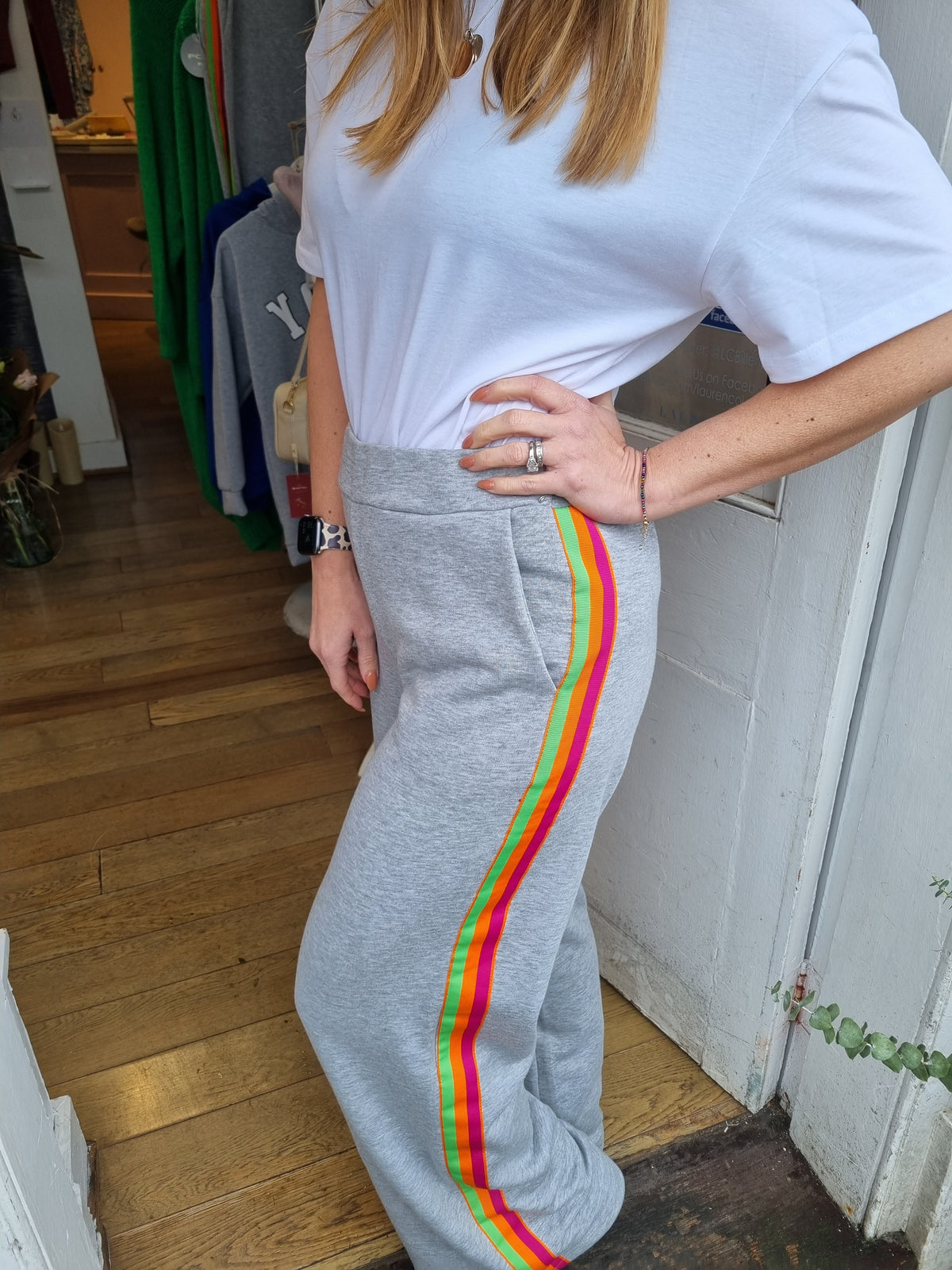 RAINBOW GREY JOGGERS