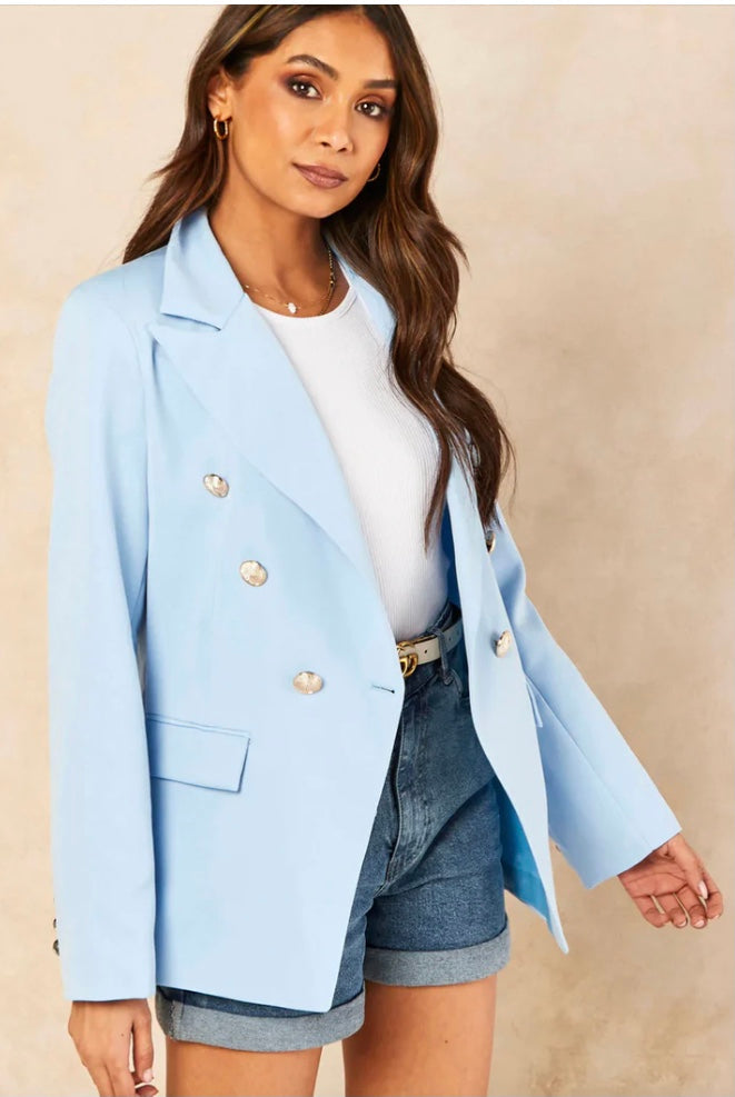 BETSY BABY BLUE BLAZER