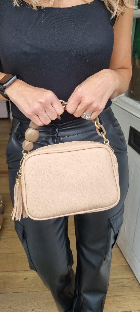 Vegan Leather Shoulder Bag