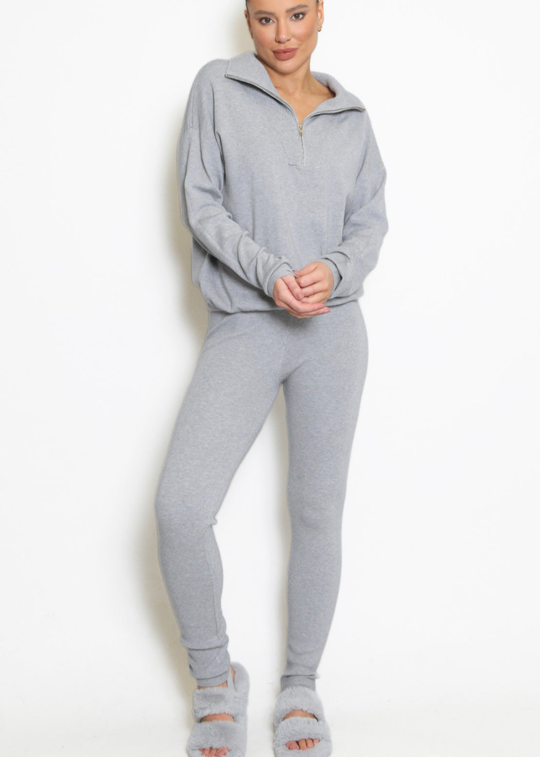 Zip Jumper And Legging Set